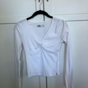 hollister twisted front long sleeve